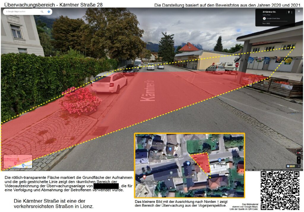 Kärntner straße Überwachungsbereich platzhalter für pdf