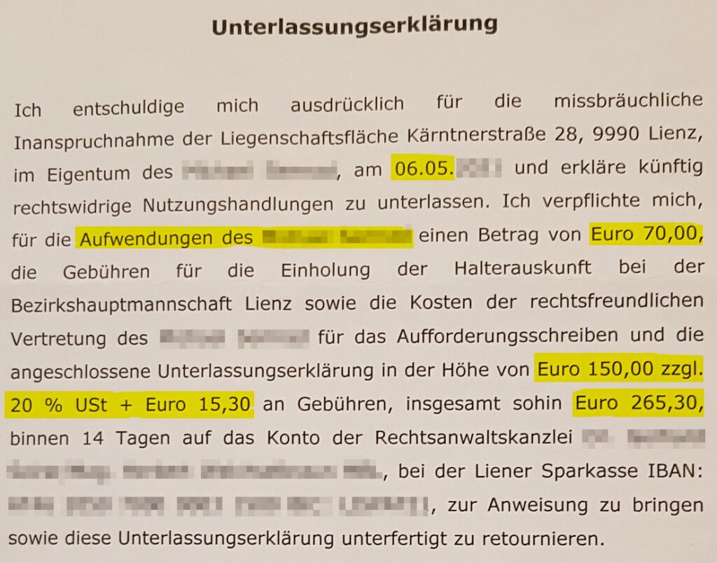 97 tage pe 06.05. bis 10.08. 265,30 xxx